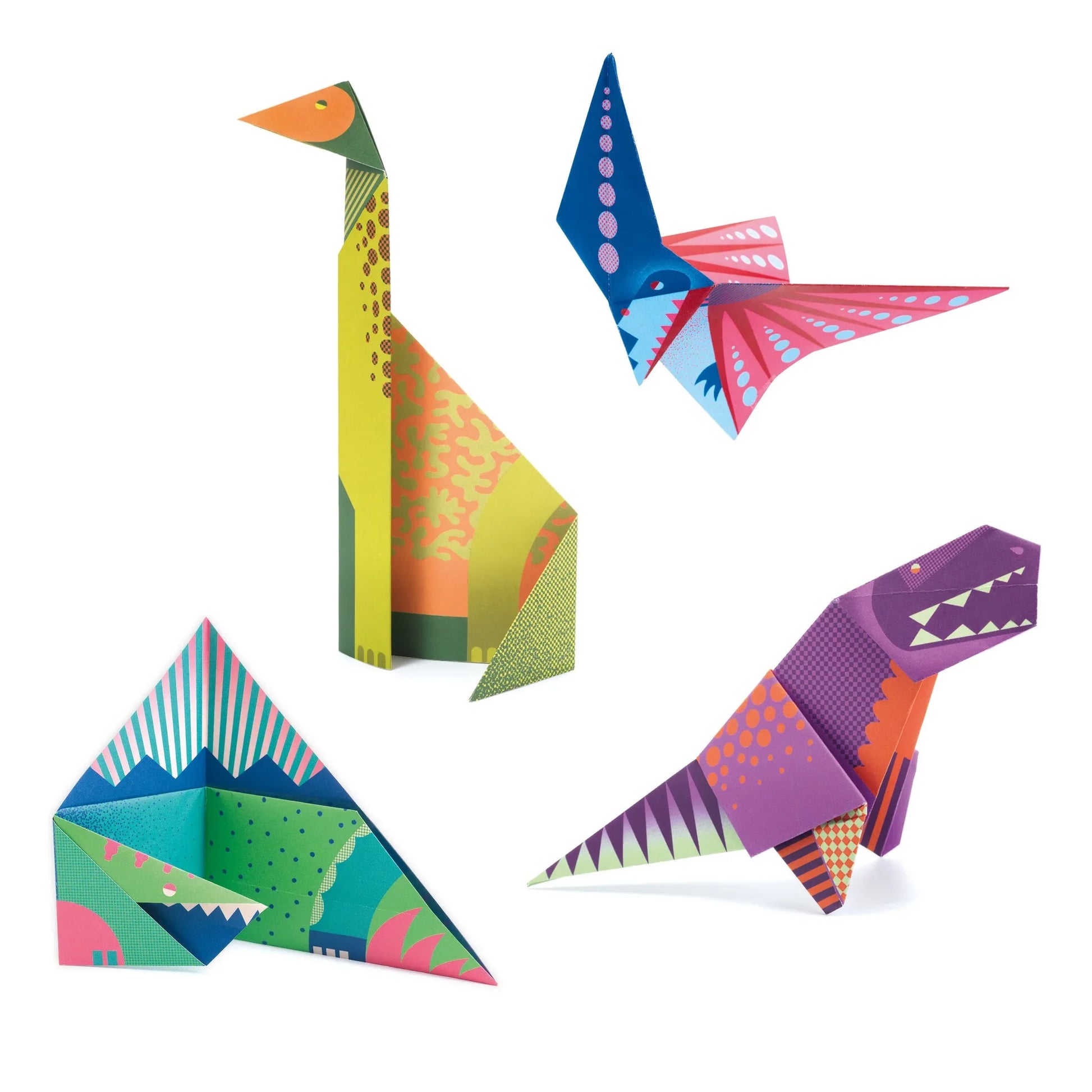 Origami Dinosaurs Art Kit