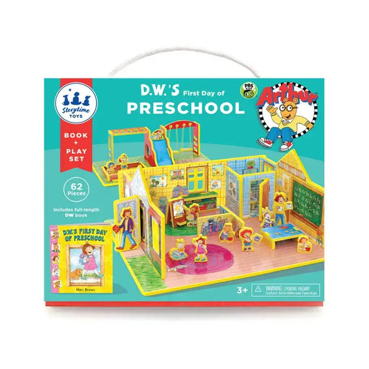 DW's First Day of Preschool Book and Play Set