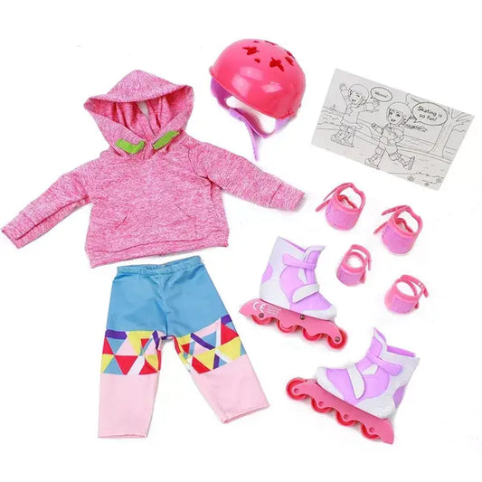 Roller Skating Outfit for 18 in Dolls