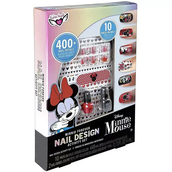 Minnie Mouse Nail Design Activity Set