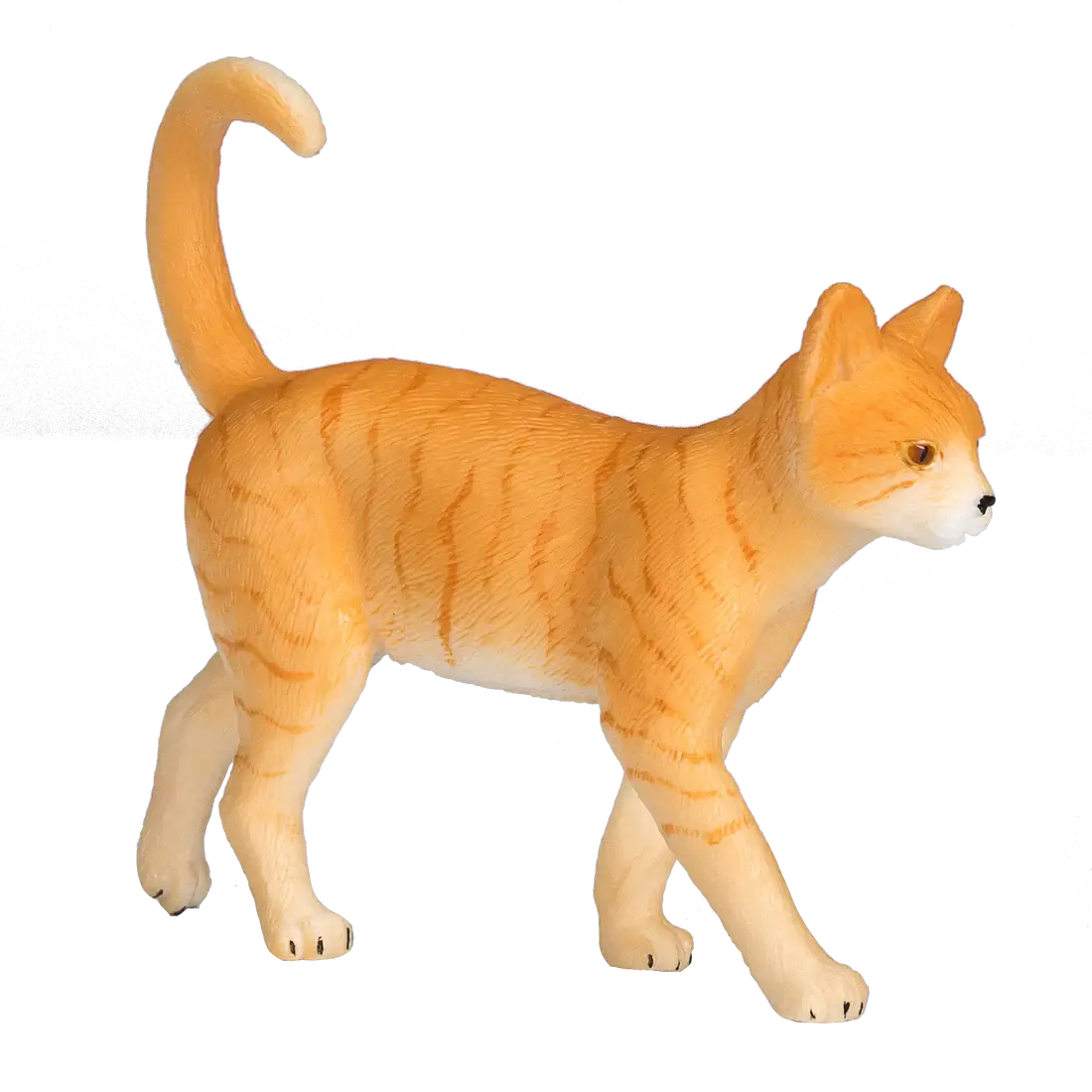 Ginger Tabby Cat Figurine