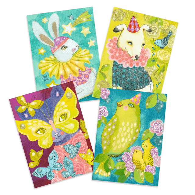 Glitter Boards Carnival Of Animals Art Kit