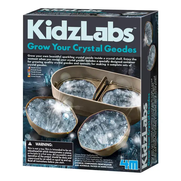 Grow Your Own Crystal Geodes Kit