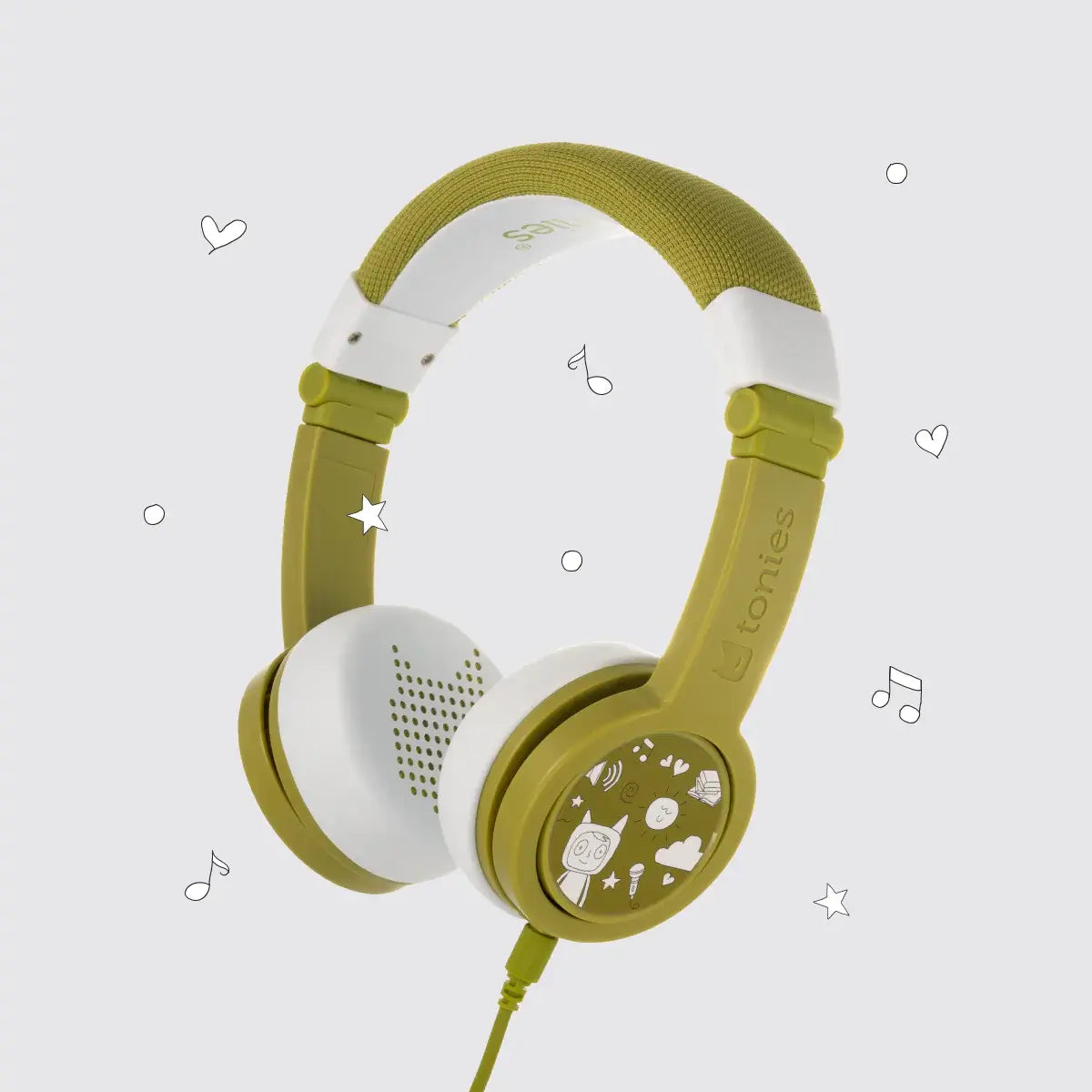 Headphones - Green for Toniebox