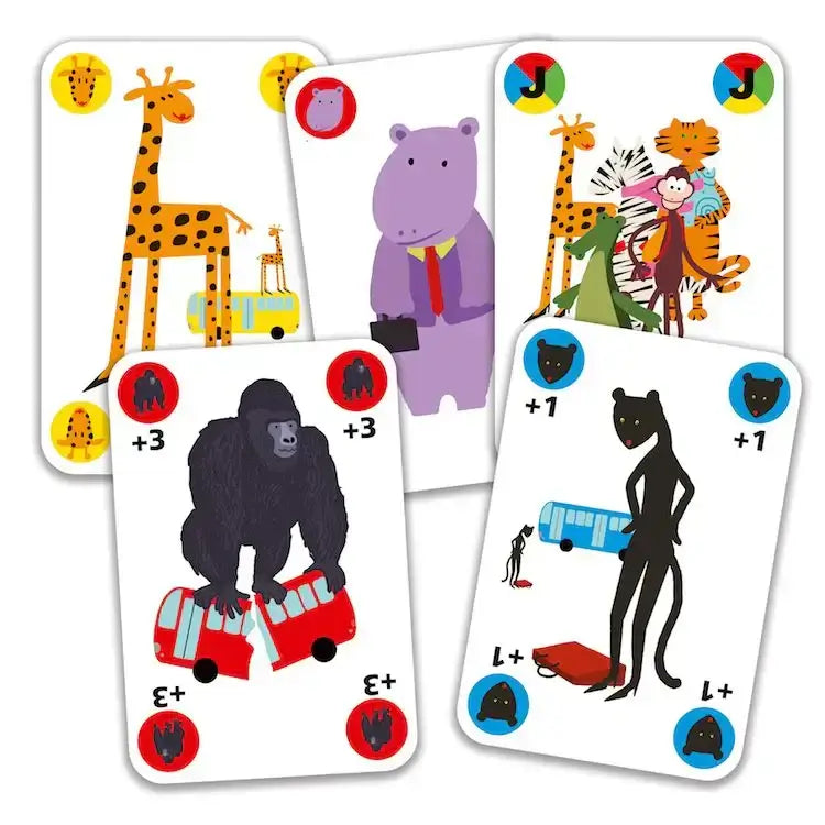 Kids Card Game - Gorilla