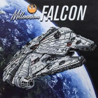 Diamond Dotz Millennium Falcon Diamond Painting Kit