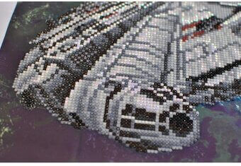 Diamond Dotz Millennium Falcon Diamond Painting Kit