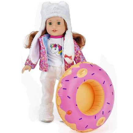 Winter Fun Playtime Pack For 18" Dolls