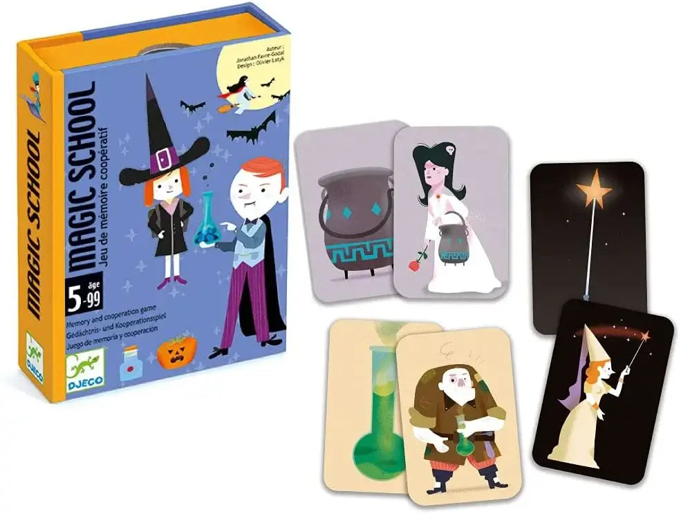 Playing cards Magic school Game