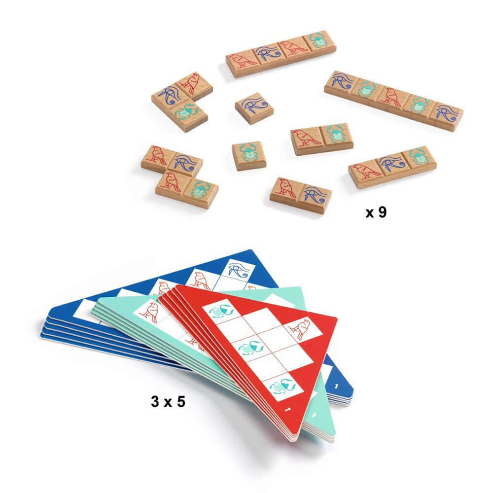 Logic Problem Pyramid Pyramid Logic Board Game 3 Difficulties