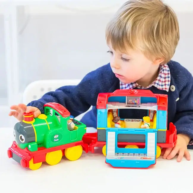 Sam the Steam Train Gear Driven Wow Toys