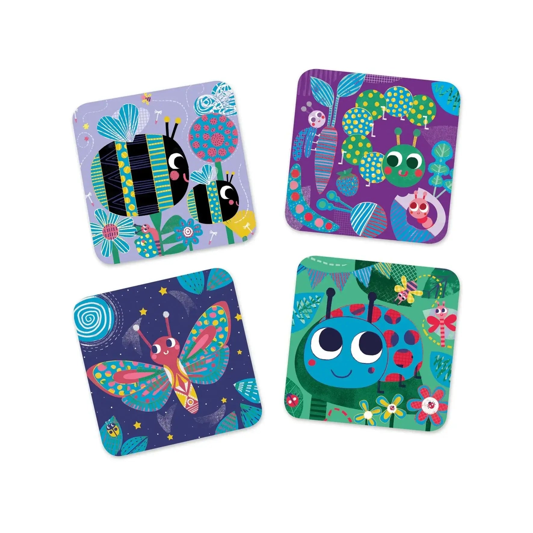 Scratch Card Activity Set: Bugs art set