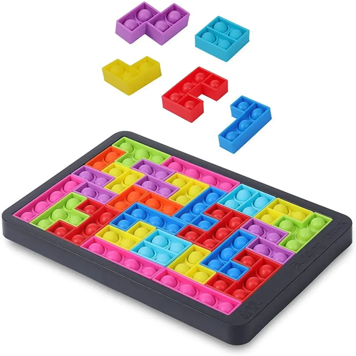 Sensory Fidget Toy | Tetris Puzzle Board Game