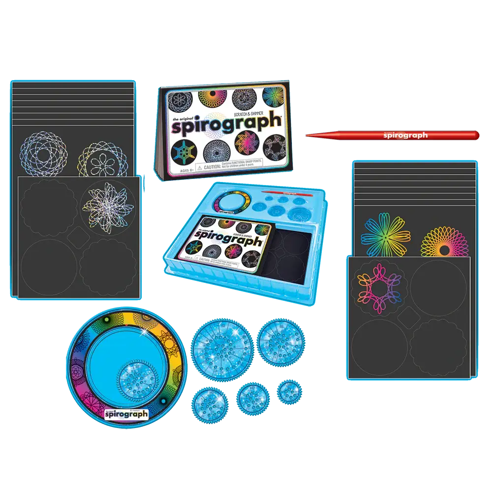 Spirograph® Scratch & Shimmer