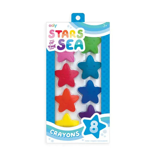 Stars of the Sea Starfish Large Toddler Crayons
