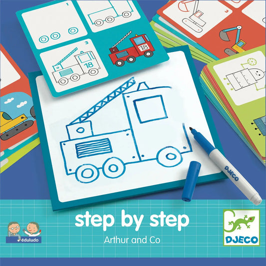 Step by Step Arthur and Co art kit