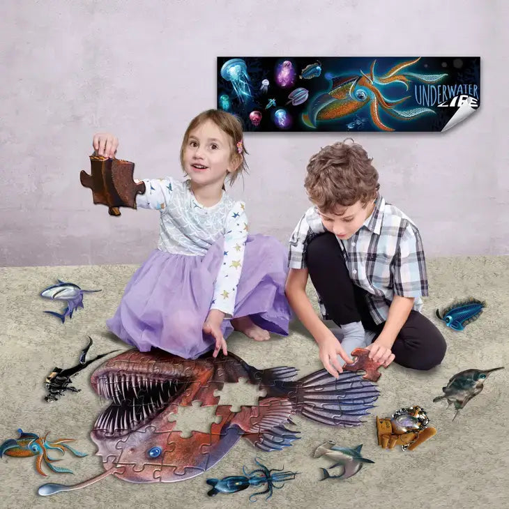 Angler Fish Floor Puzzle 36pc
