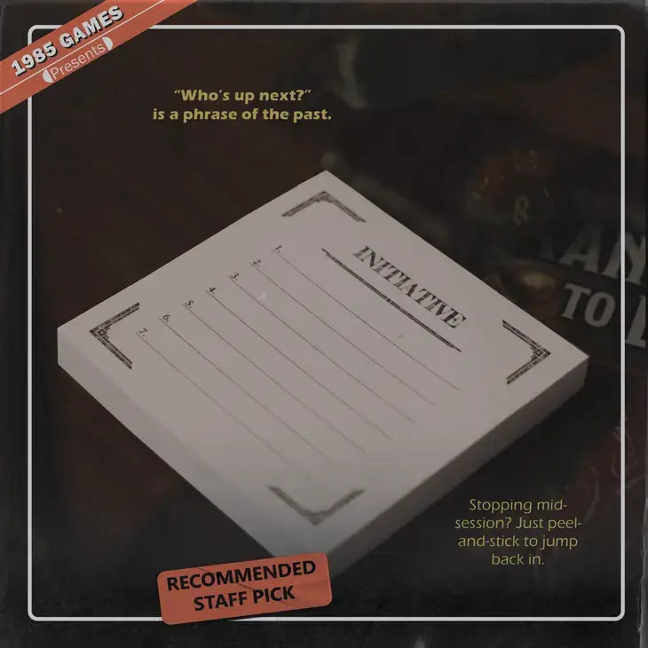 Dungeon D&D Sticky Notes - Initiative Tracker 5 Pack