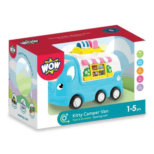 Kitty Camper Van Gear Driven Wow Toys