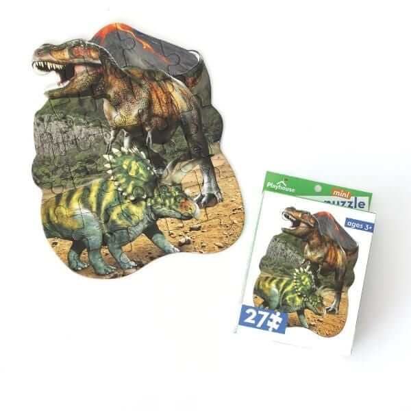 Mini Jigsaw Puzzle - Dinosaurs