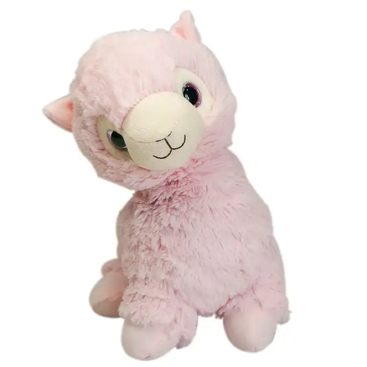 Pink Llama Warmies microwavable Plush