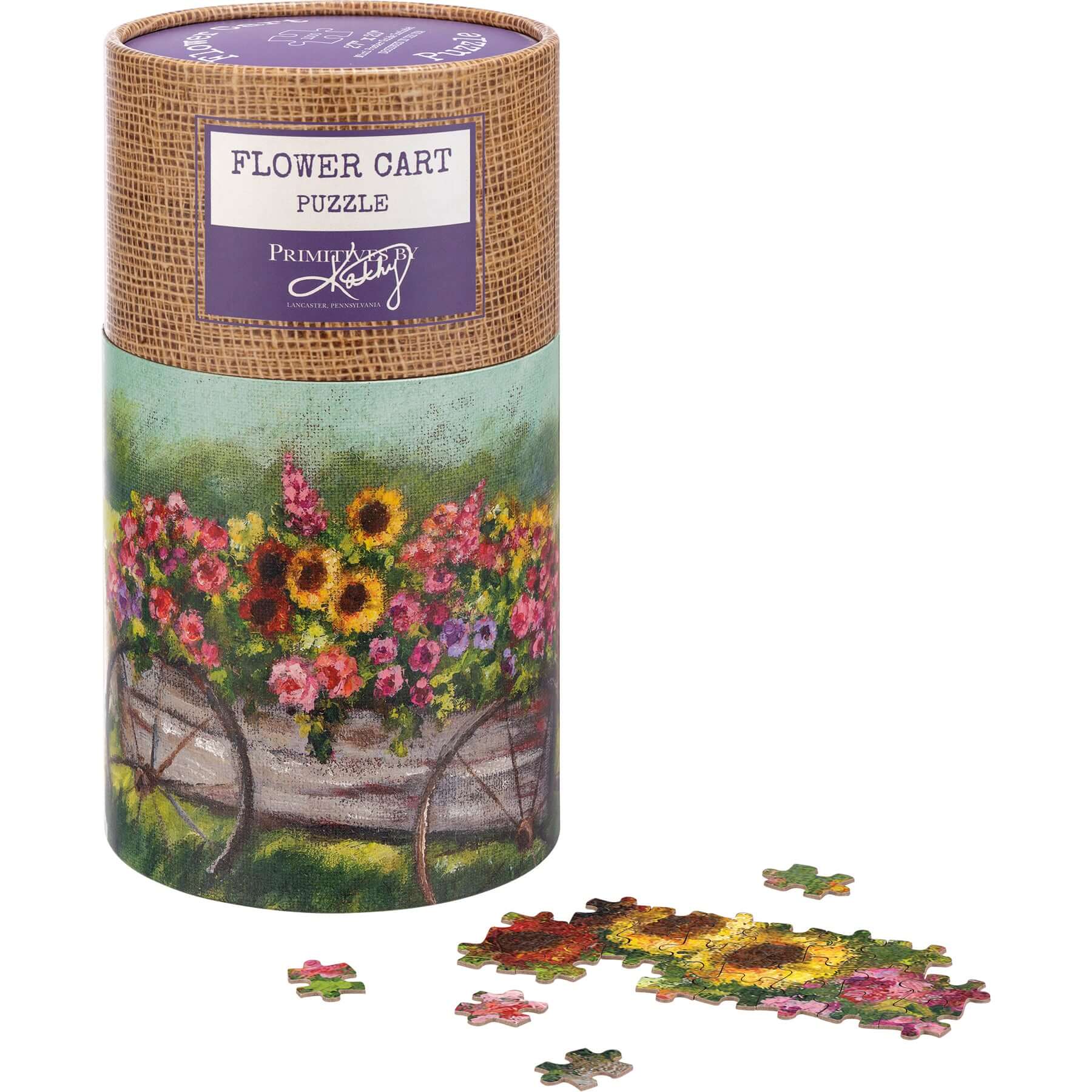 Puzzle - Flower Cart 1000pc