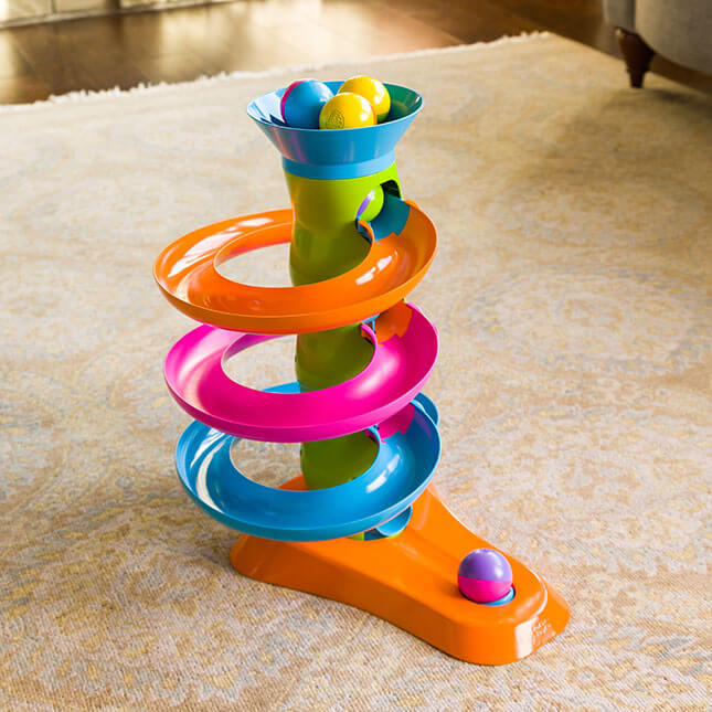 Roll Again Tower Baby and toddler Sensory and Motor skills Toy
