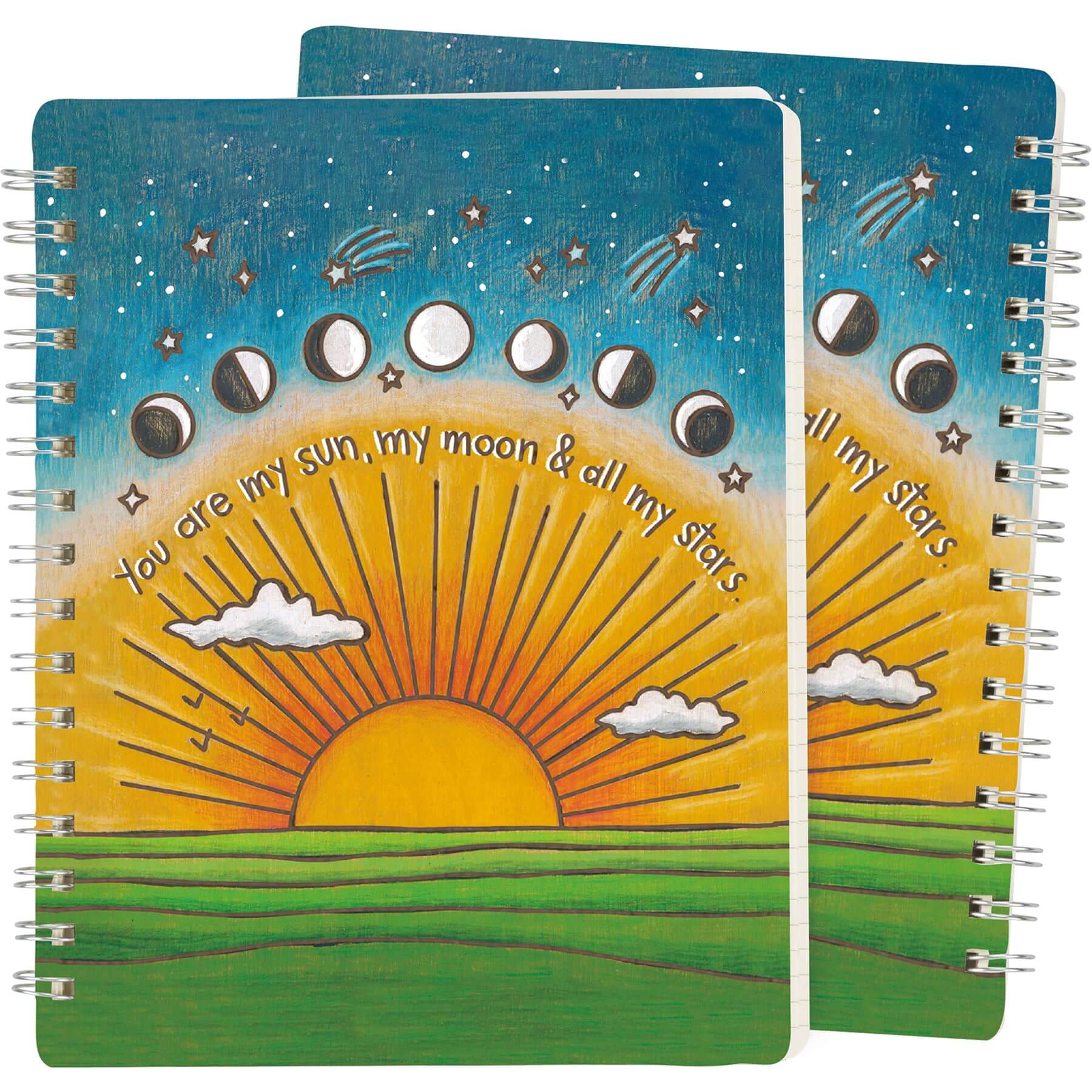 Spiral Notebook - All My Stars