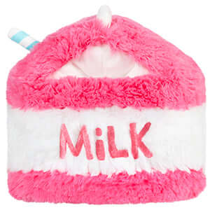 Mini Squishable Comfort Food Strawberry Milk Plush