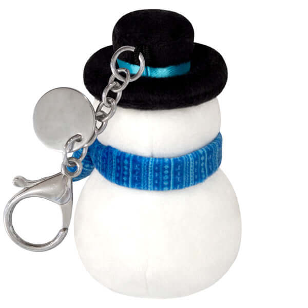 Micro Squishable Cute Snowman keychain