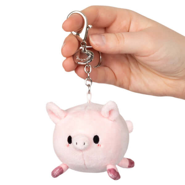 Micro Squishable Piggy keychain