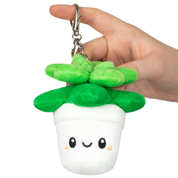 Micro Squishable Succulent Keychain