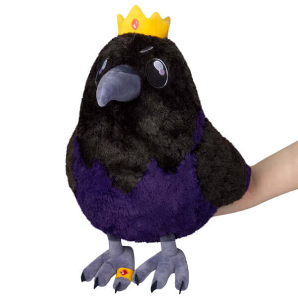 Mini Squishable King Raven Plush