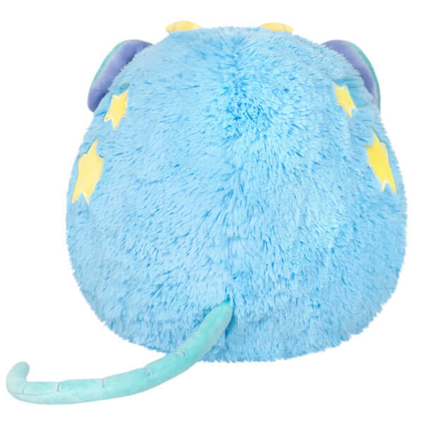 Blue and Yellow Mini Squishable Star Rat Back View