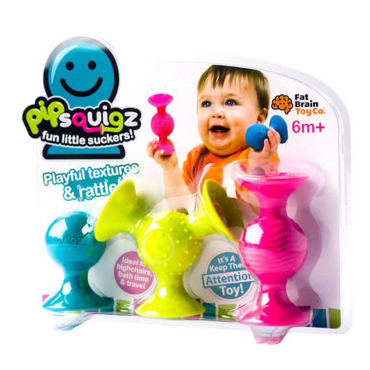 pipSquigz Baby Toy Rattles