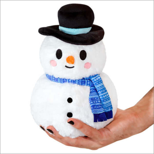 Mini Squishable Cute Snowman Plush