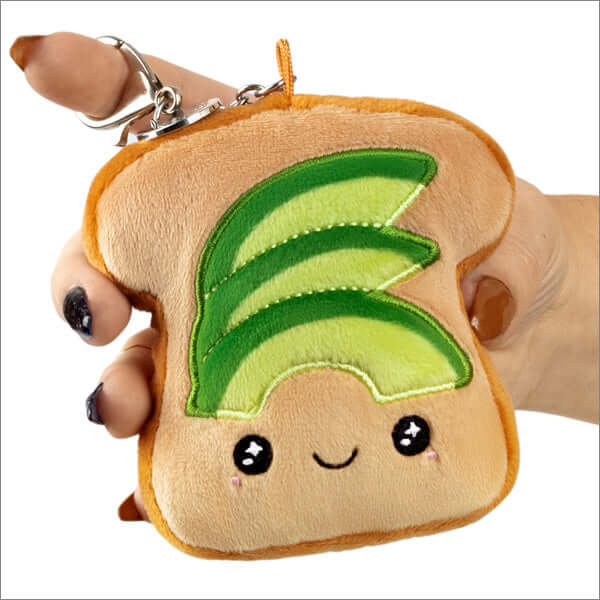 Micro Squishable Avocado Toast Keychain