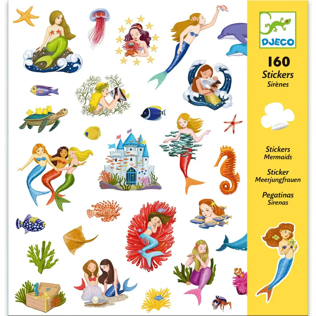 Sticker Sheets: Mermaids