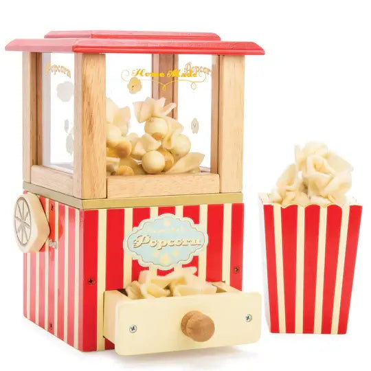 Popcorn Machine Wooden Playset