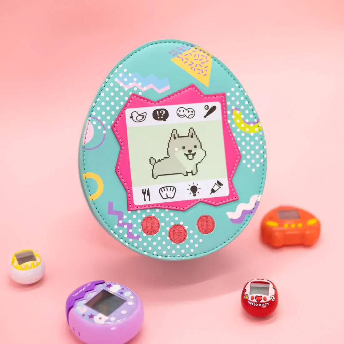Virtual Pet Friend Novelty Handbag - Dog
