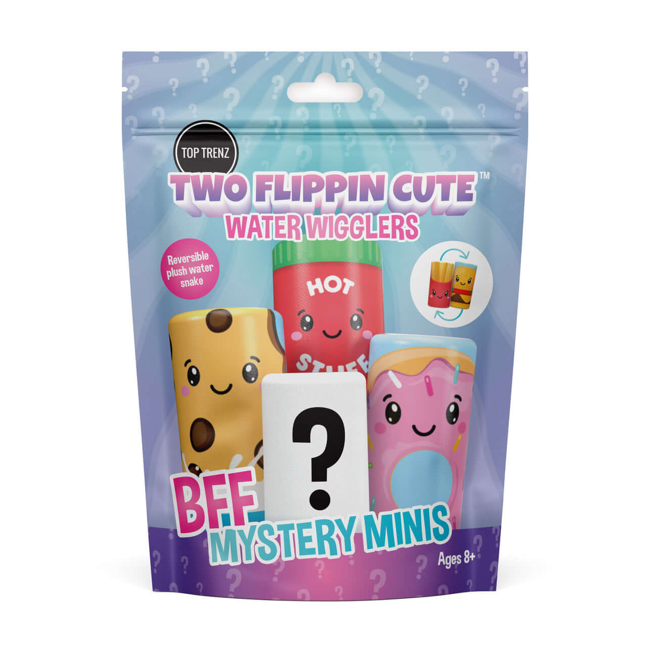 Two Flippin' Cute - Plush Reverseable Water Wigglers BFF Mystery Minis