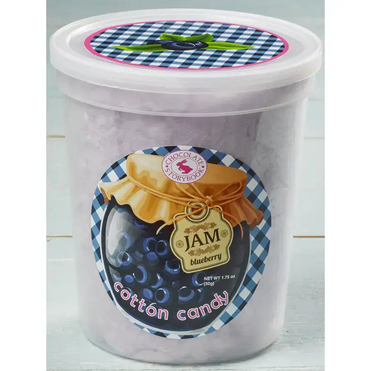 Blueberry Jam Cotton Candy