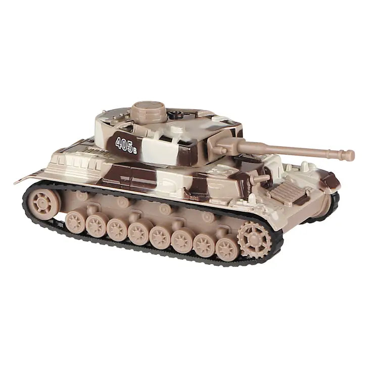 Pull Back Die Cast Army Tanks, Assorted