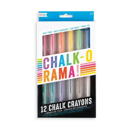 chalk-o-rama dustless chalk crayons