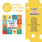 First 100 Animals - Ditty Bird Sound Book