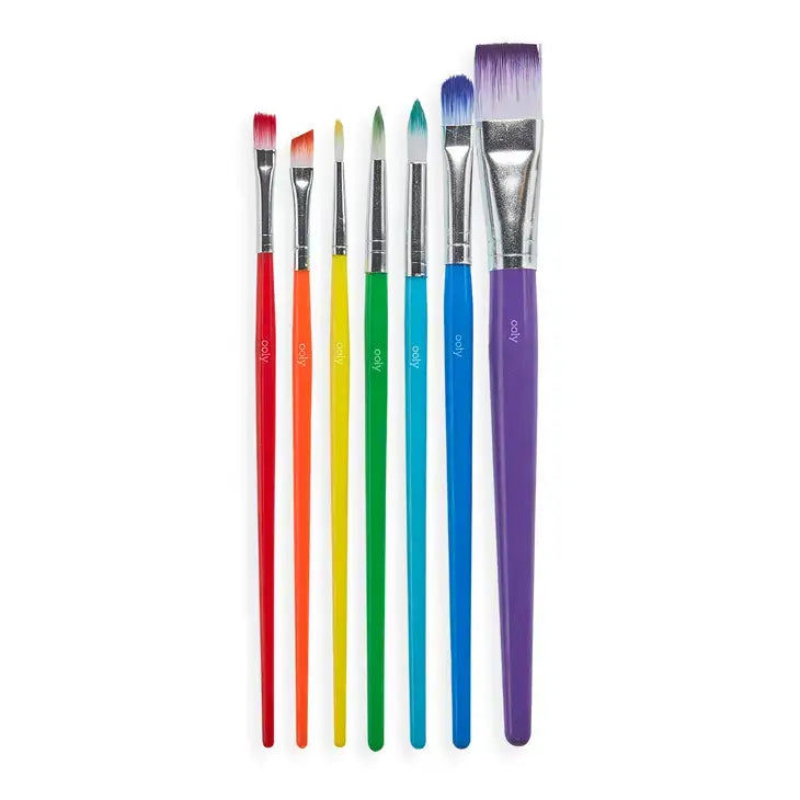 Lil' Paint Brush Set- Set of 7