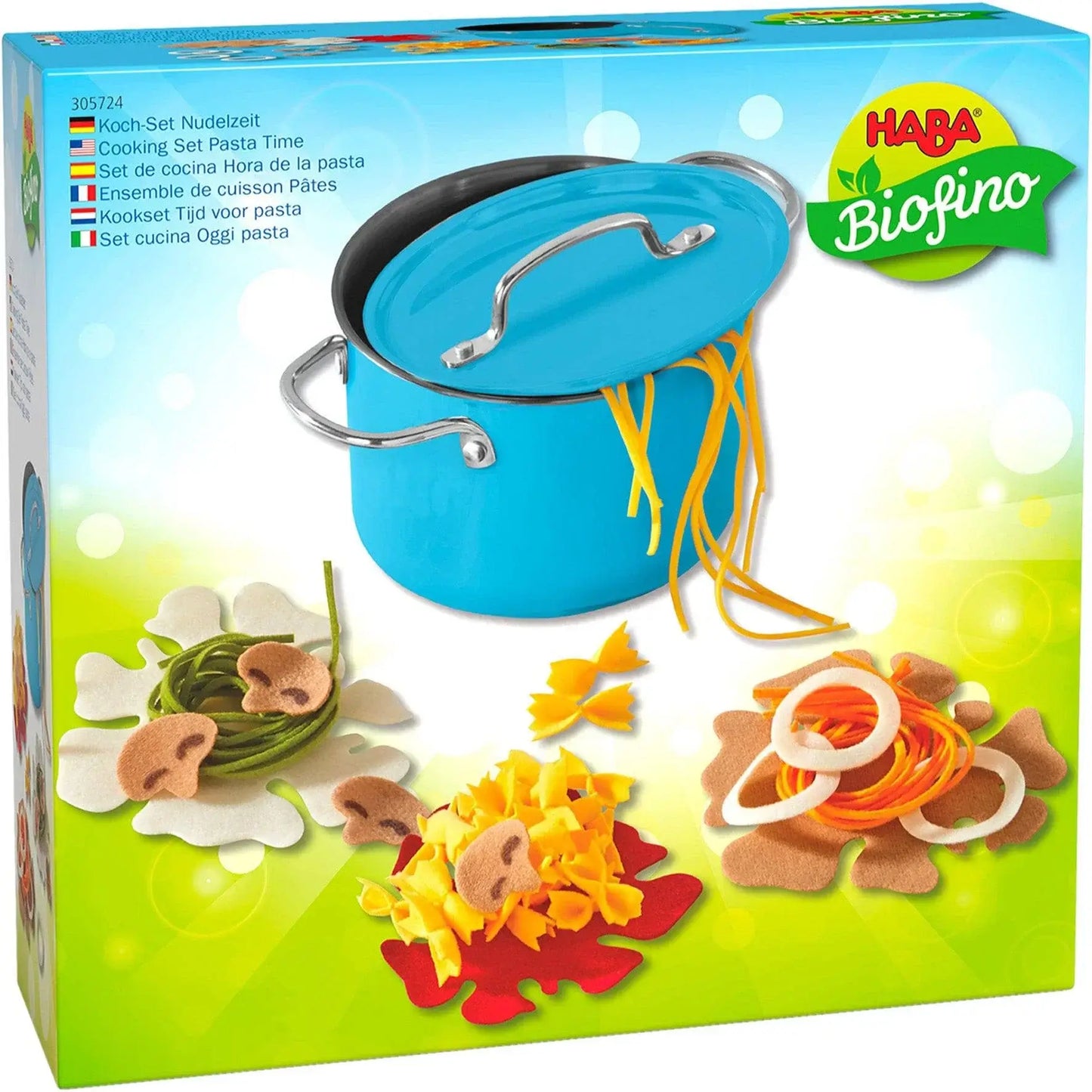 Cooking Set Cloth Pasta Time Play Food