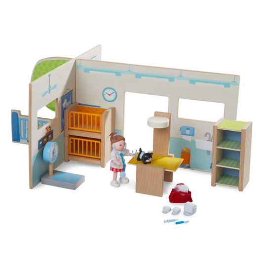 Little Friends Vet Clinic Play Set with Rebecca Doll and Vet