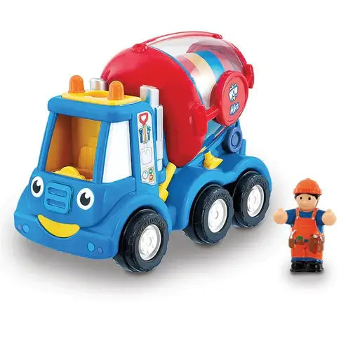 Mix 'n' Fix Mike Cement Mixer Gear Driven Wow Toys