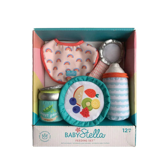Stella Collection Feeding Set For Baby Dolls